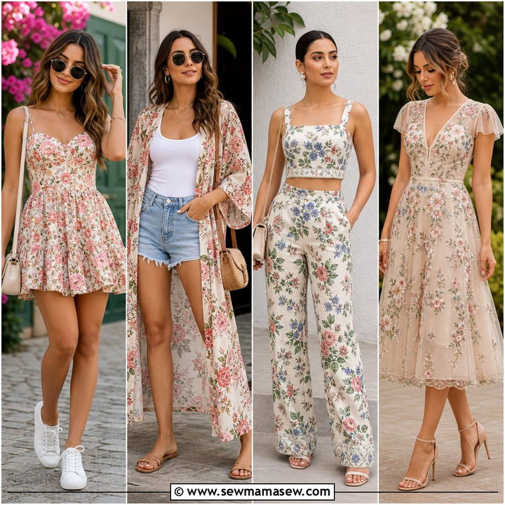 35 Spring Floral Print Outfits to Brighten Your Wardrobe