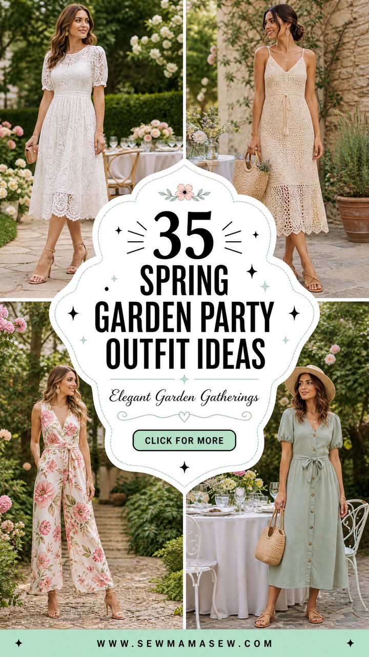 35 Spring Garden Party Outfit Ideas for Elegant Gatherings - 35 Spring Garden Party Outfit Ideas for Elegant Gatherings
