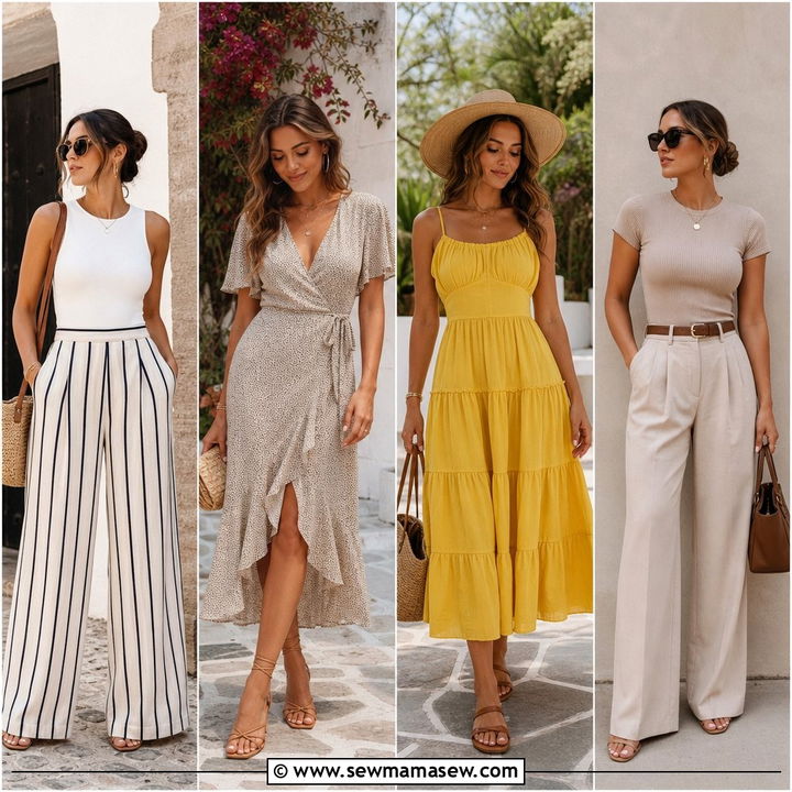 35 Spring Greece Outfit Ideas for a Stylish Vacation