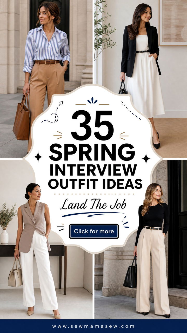 35 Spring Interview Outfit Ideas to Land the Job - 35 Spring Interview Outfit Ideas to Land the Job