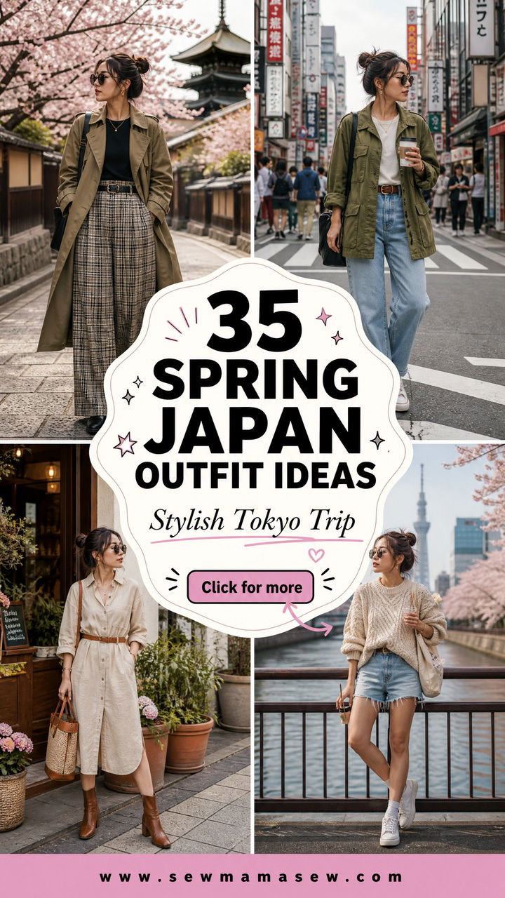 35 Spring Japan Outfit Ideas for a Stylish Trip - 35 Spring Japan Outfit Ideas for a Stylish Trip