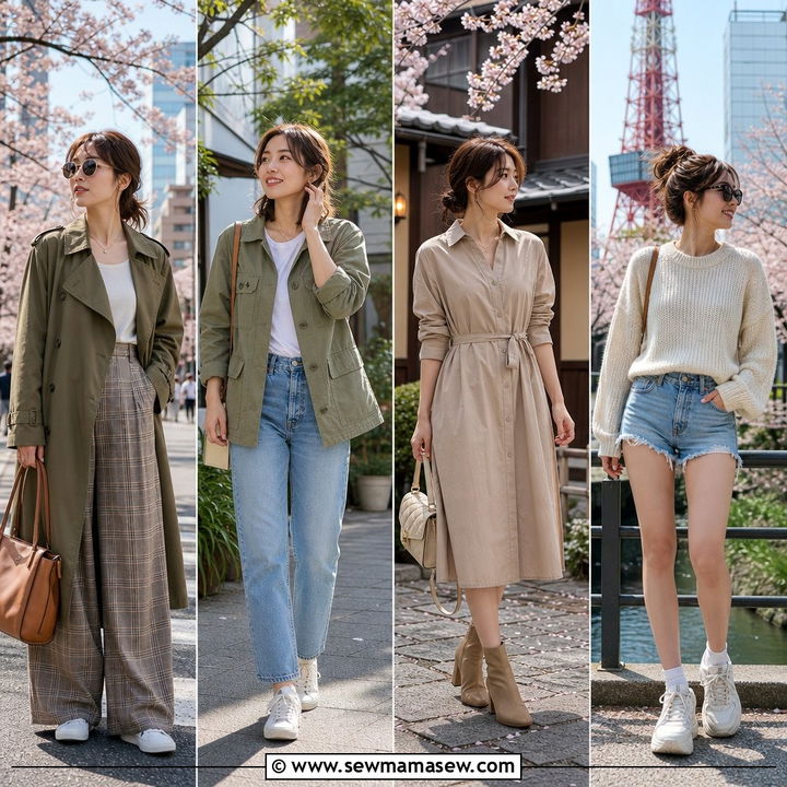 35 Spring Japan Outfit Ideas for a Stylish Trip