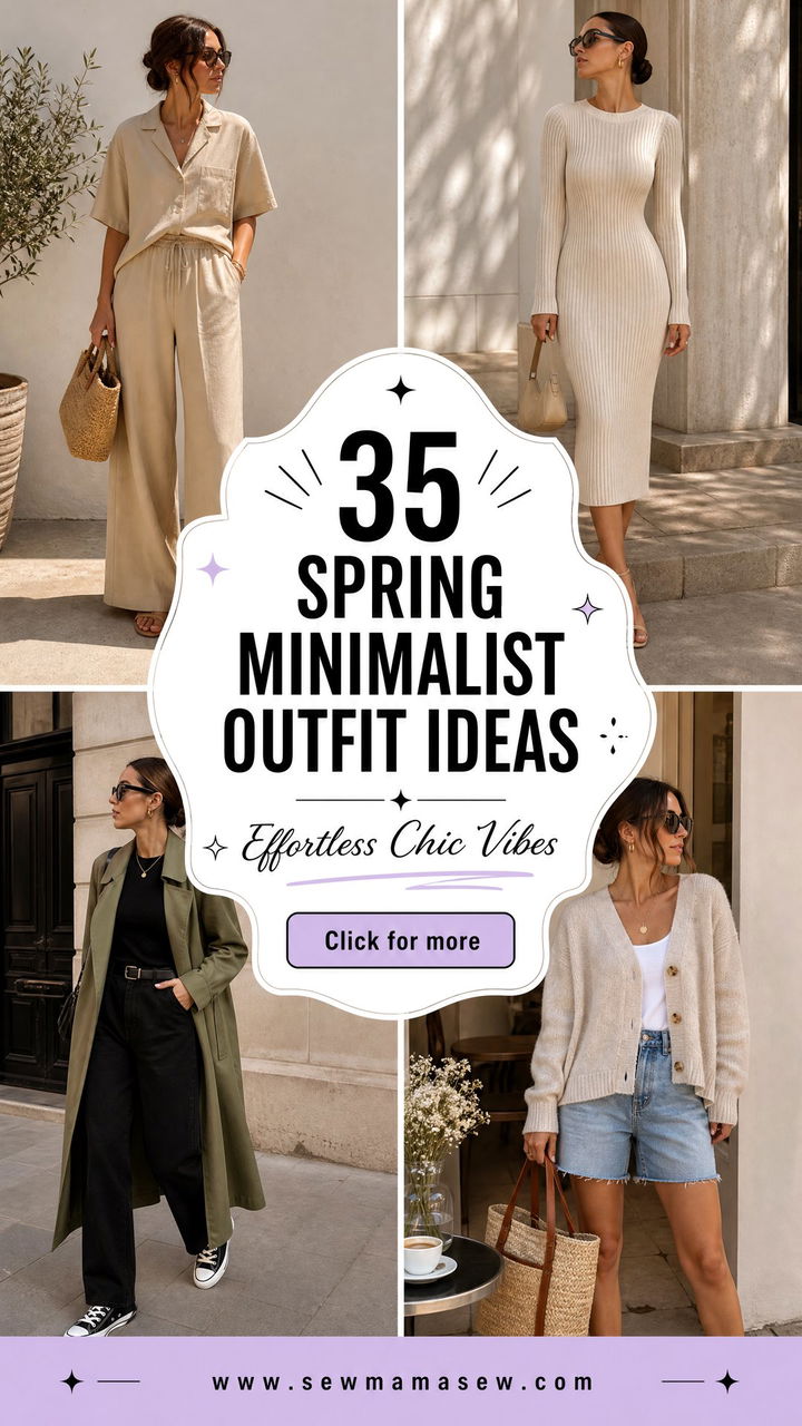 35 Spring Minimalist Outfit Ideas for Effortless Chic - 35 Spring Minimalist Outfit Ideas for Effortless Chic