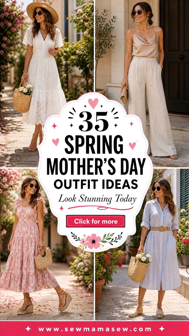35 Spring Mothers Day Outfit Ideas to Look Stunning - 35 Spring Mother's Day Outfit Ideas to Look Stunning