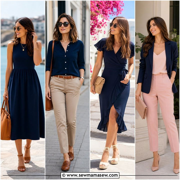 35 Spring Navy Outfit Ideas for Chic, Classic Looks