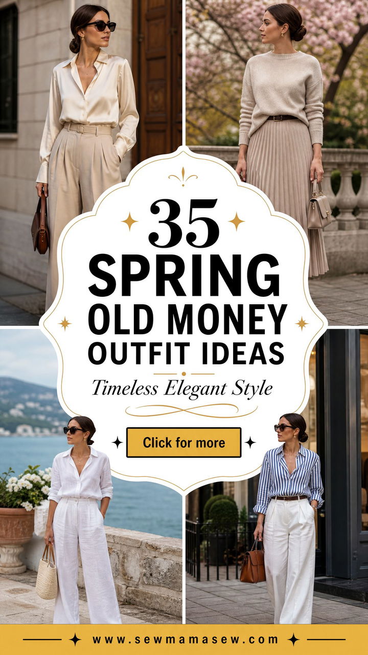 35 Spring Old Money Outfit Ideas for Timeless Elegance - 35 Spring Old Money Outfit Ideas for Timeless Elegance