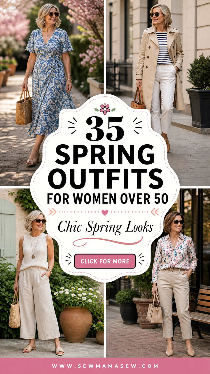 35 Spring Outfit Ideas for Women Over 50 Chic Looks - 35 Spring Outfit Ideas for Women Over 50: Chic Looks