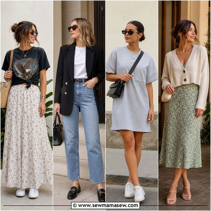 35 Spring Outfits for Busy Moms: Easy Stylish Looks