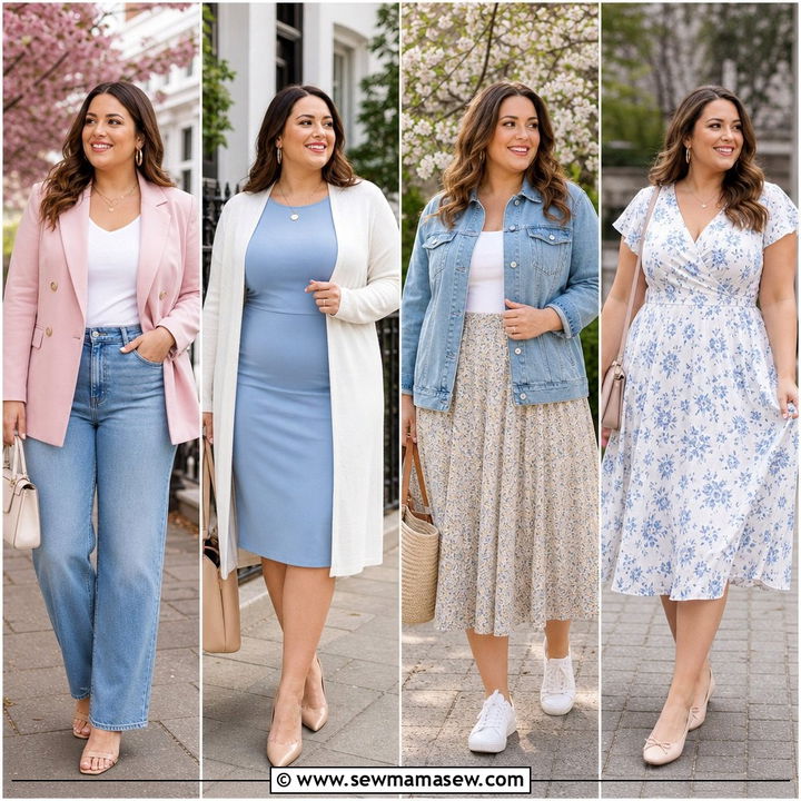 35 Spring Outfits for Plus Size Women: Chic Style Ideas