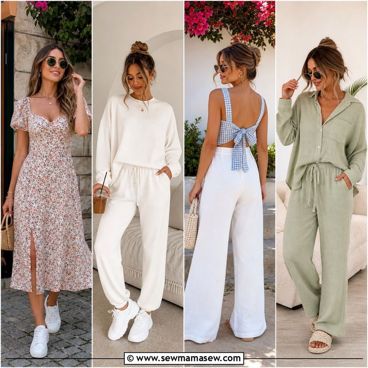 35 Spring Outfits for Stay at Home Moms: Cozy & Cute