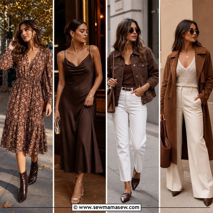 35 Spring Outfits in Brown: Earthy Style Inspiration