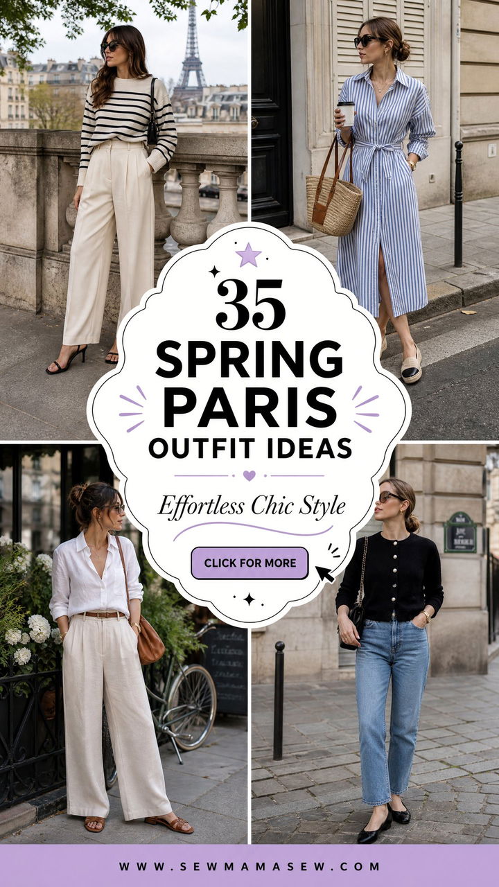 35 Spring Paris Outfit Ideas for Effortless Chic Style - 35 Spring Paris Outfit Ideas for Effortless Chic Style