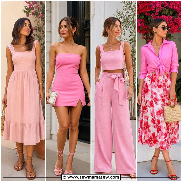 35 Spring Pink Outfit Ideas: Pretty & Playful Looks