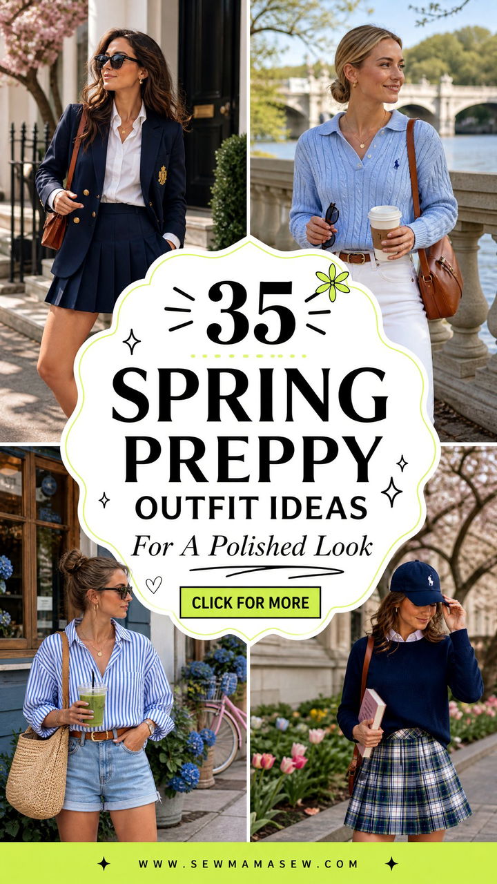 35 Spring Preppy Outfit Ideas for a Polished Look - 35 Spring Preppy Outfit Ideas for a Polished Look