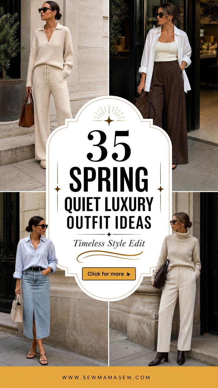 35 Spring Quiet Luxury Outfit Ideas for Timeless Style - 35 Spring Quiet Luxury Outfit Ideas for Timeless Style