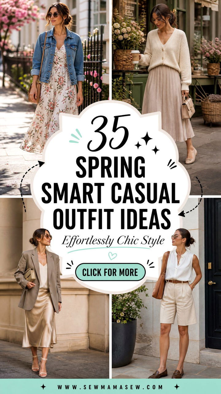 35 Spring Smart Casual Outfit Ideas to Try Now - 35 Spring Smart Casual Outfit Ideas to Try Now
