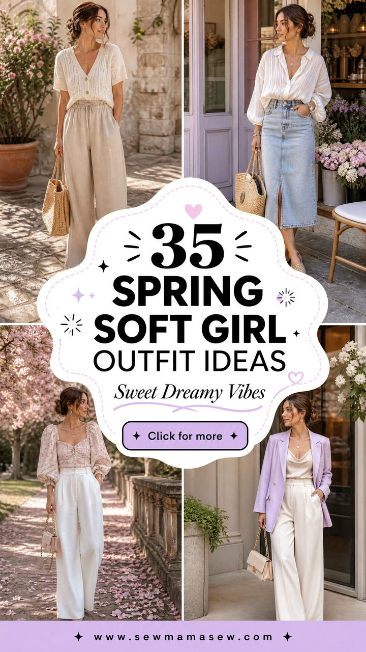 35 Spring Soft Girl Outfit Ideas for a Sweet Vibe - 35 Spring Soft Girl Outfit Ideas for a Sweet Vibe