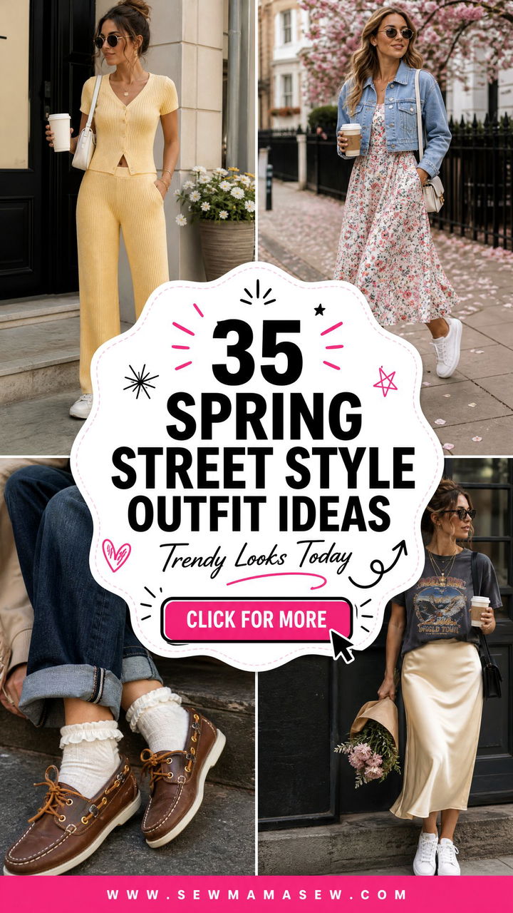35 Spring Street Style Outfit Ideas to Copy Now - 35 Spring Street Style Outfit Ideas to Copy Now