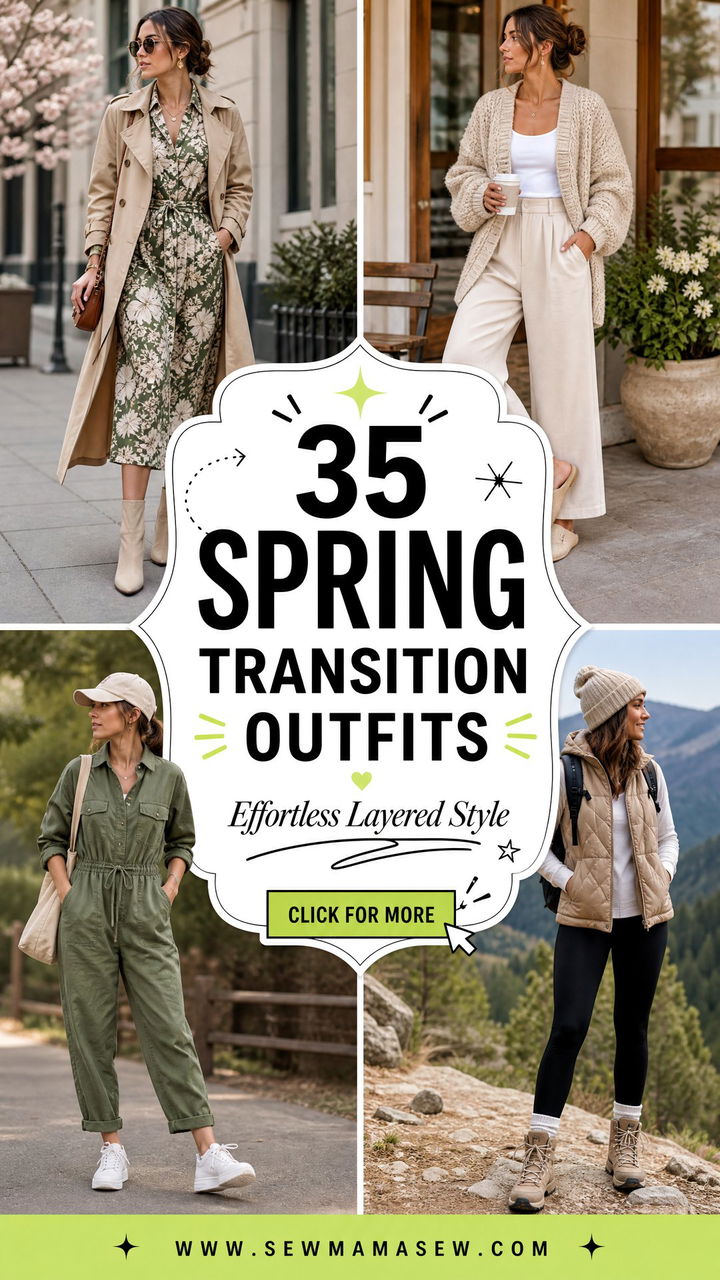 35 Spring Transition Outfits for Effortless Style - 35 Spring Transition Outfits for Effortless Style