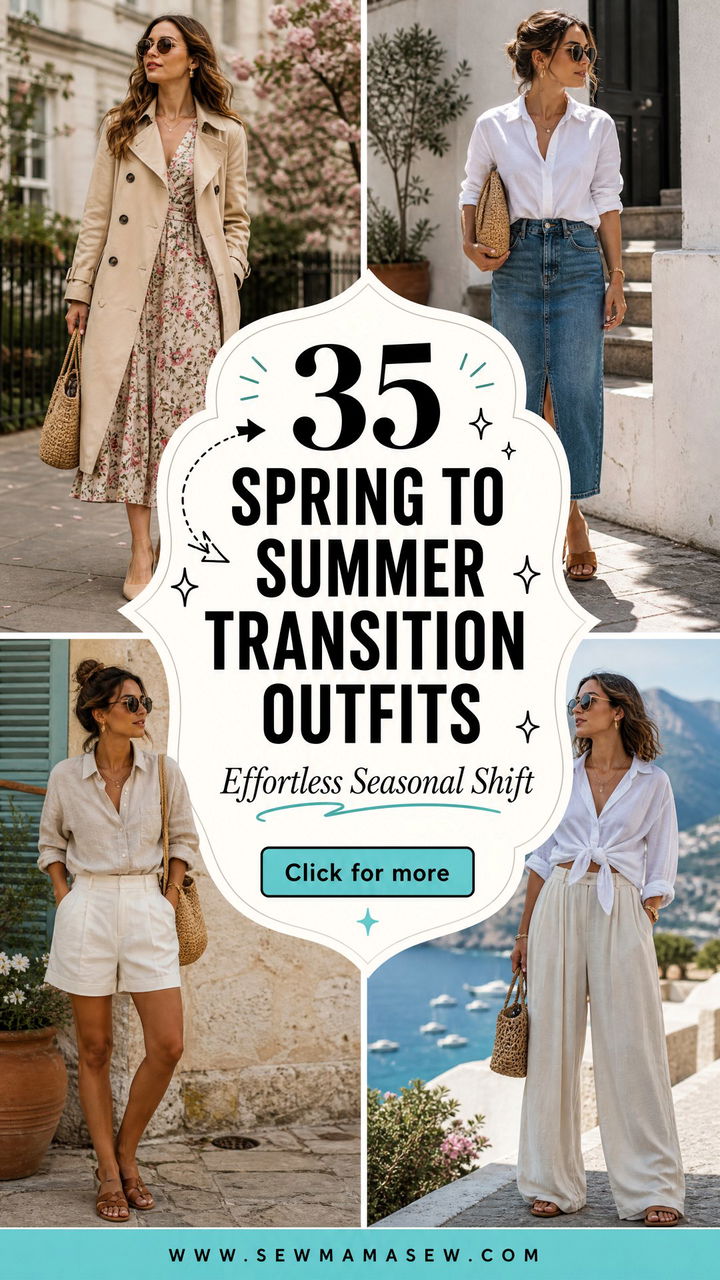 35 Spring to Summer Transition Outfits to Try - 35 Spring to Summer Transition Outfits to Try