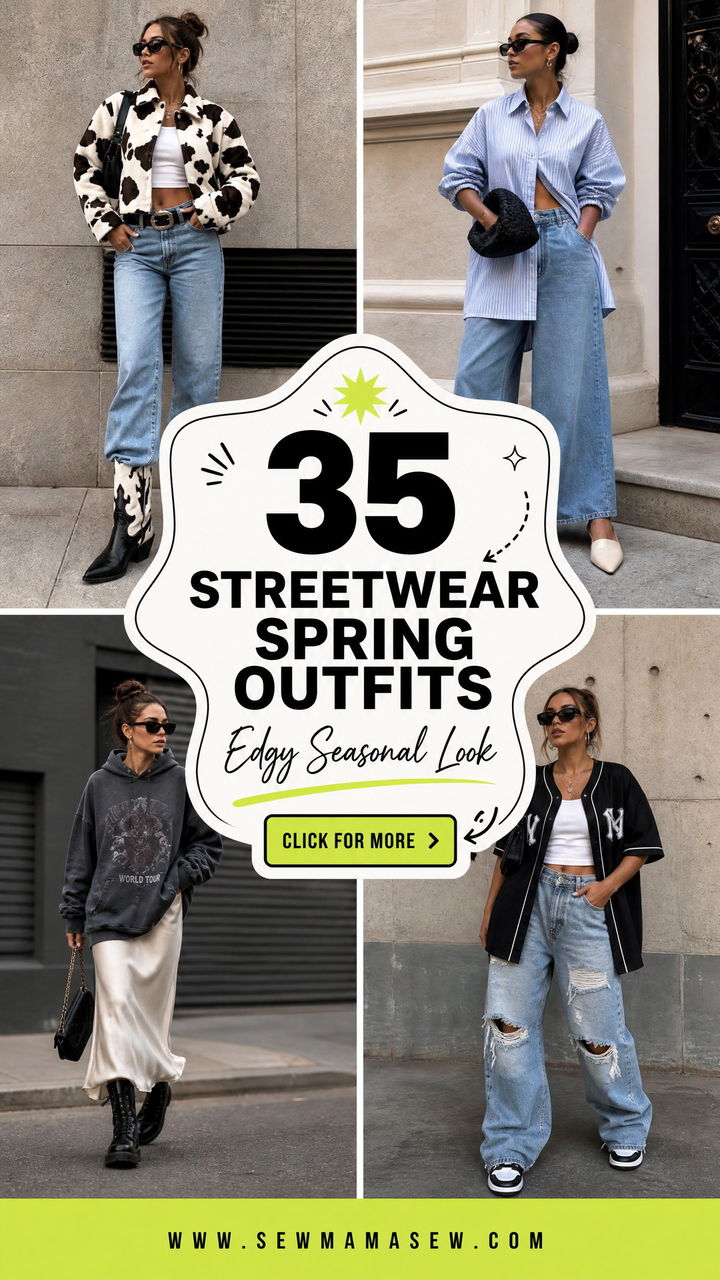 35 Streetwear Spring Outfits for an Edgy Seasonal Look - 35 Streetwear Spring Outfits for an Edgy Seasonal Look