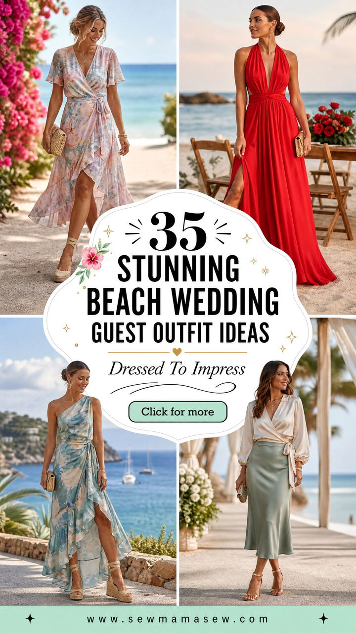 35 Stunning Beach Wedding Guest Outfit Ideas 2026 - 35 Stunning Beach Wedding Guest Outfit Ideas 2026