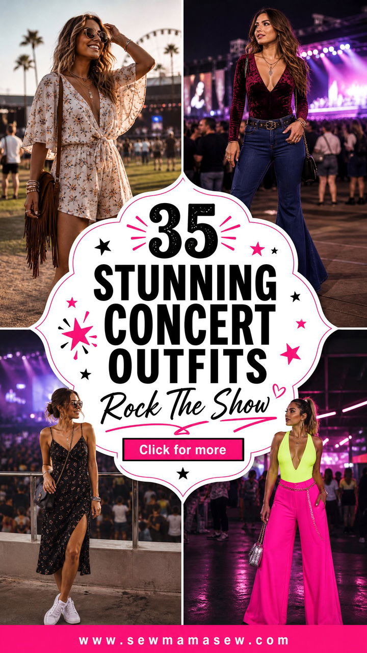 35 Stunning Concert Outfits for Women to Rock the Show - 35 Stunning Concert Outfits for Women to Rock the Show