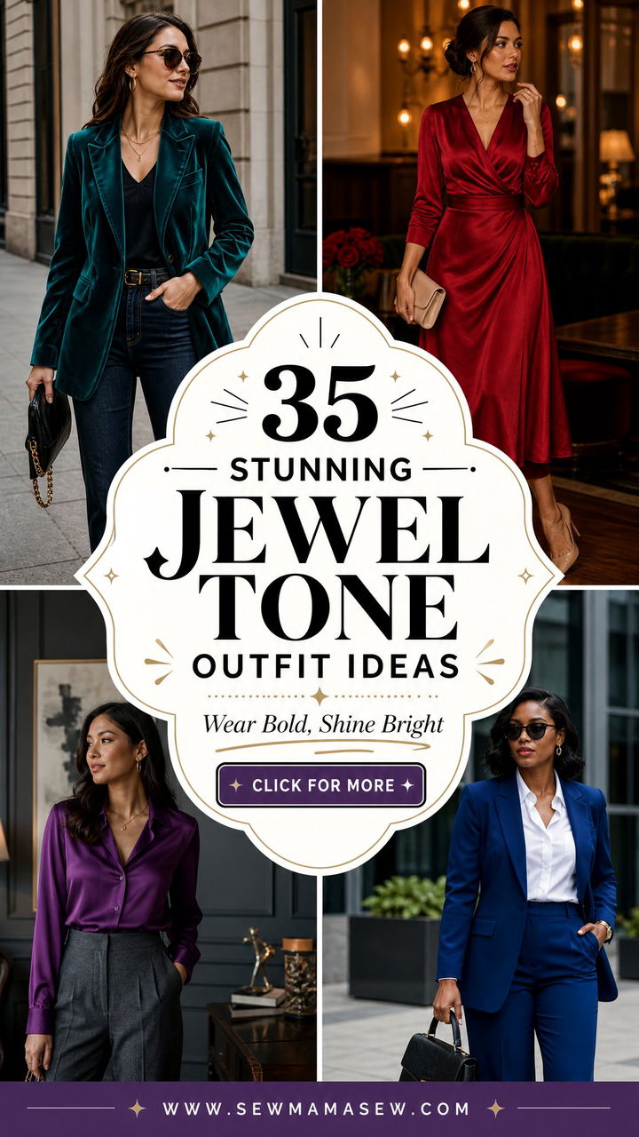 35 Stunning Jewel Tone Outfit Ideas to Try Now - 35 Stunning Jewel Tone Outfit Ideas to Try Now