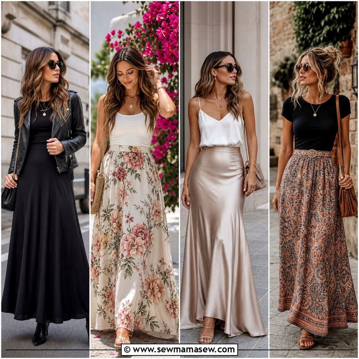 35 Stunning Maxi Skirt Outfit Ideas for Women in 2025