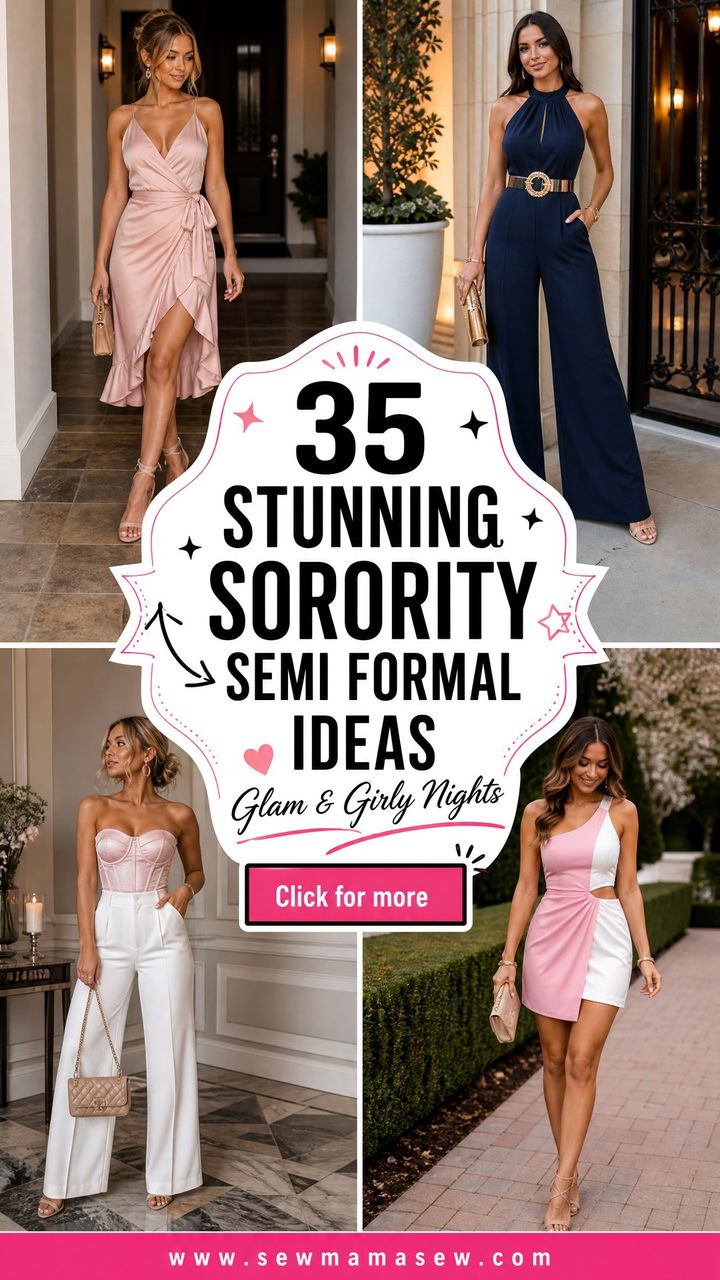 35 Stunning Sorority Semi Formal Outfit Ideas - 35 Stunning Sorority Semi Formal Outfit Ideas