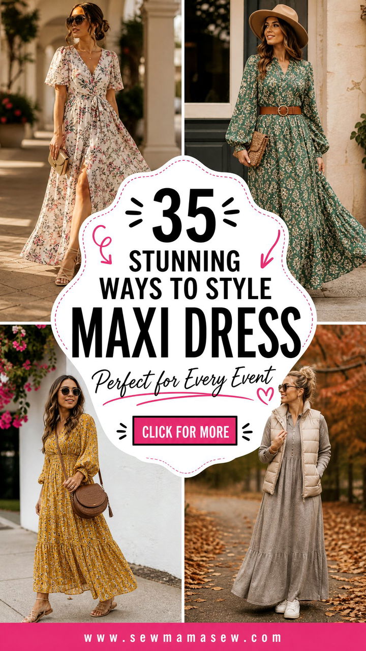 35 Stunning Ways How to Style Maxi Dress for Any Event - 35 Stunning Ways: How to Style Maxi Dress for Any Event