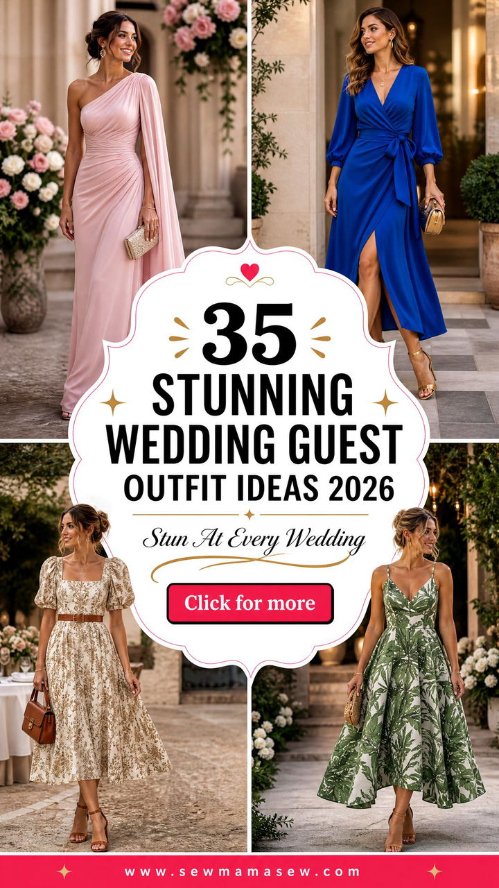 35 Stunning Wedding Guest Outfit Ideas 2026 to Try - 35 Stunning Wedding Guest Outfit Ideas 2026 to Try