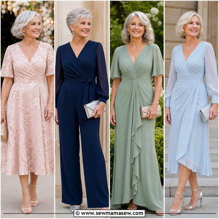35 Stunning Wedding Guest Outfits for Women Over 60