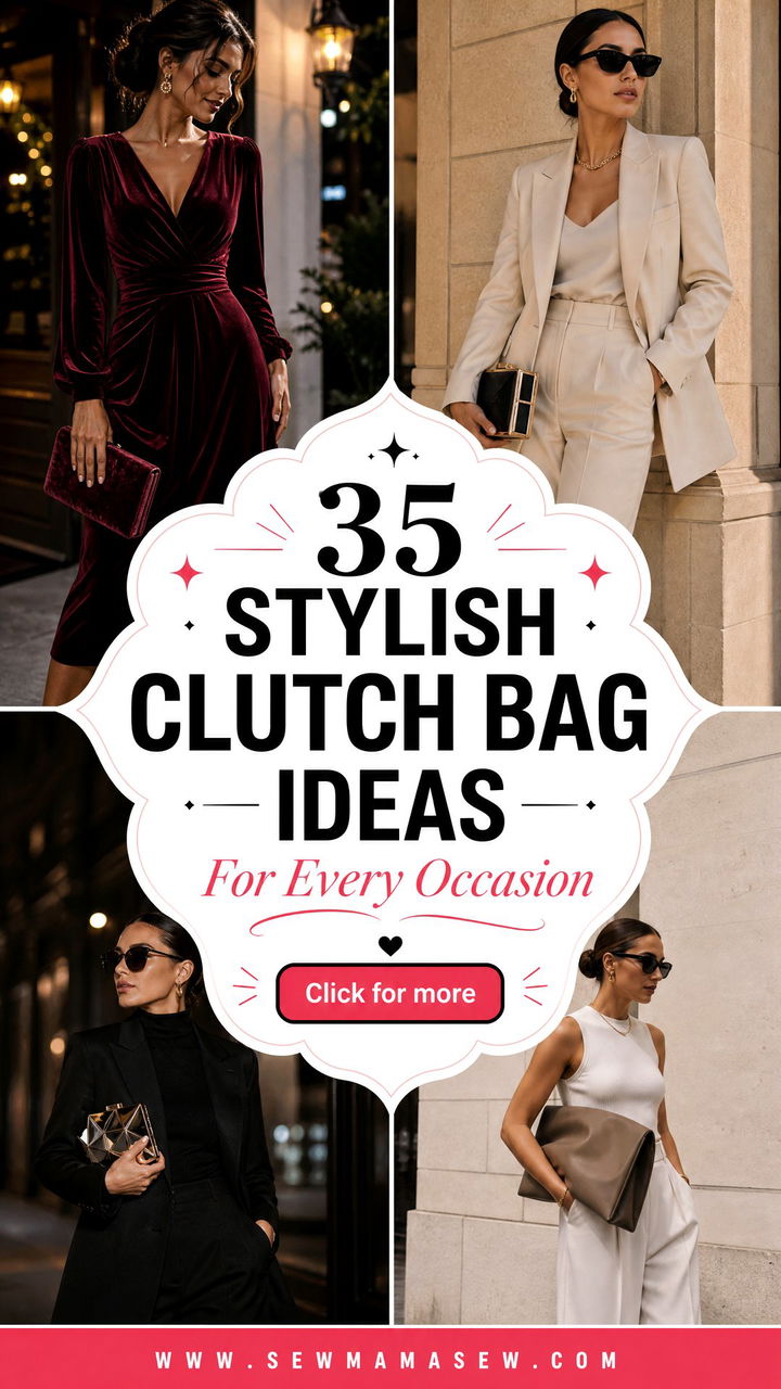35 Stylish Clutch Bag Outfit Ideas for Every Occasion - 35 Stylish Clutch Bag Outfit Ideas for Every Occasion