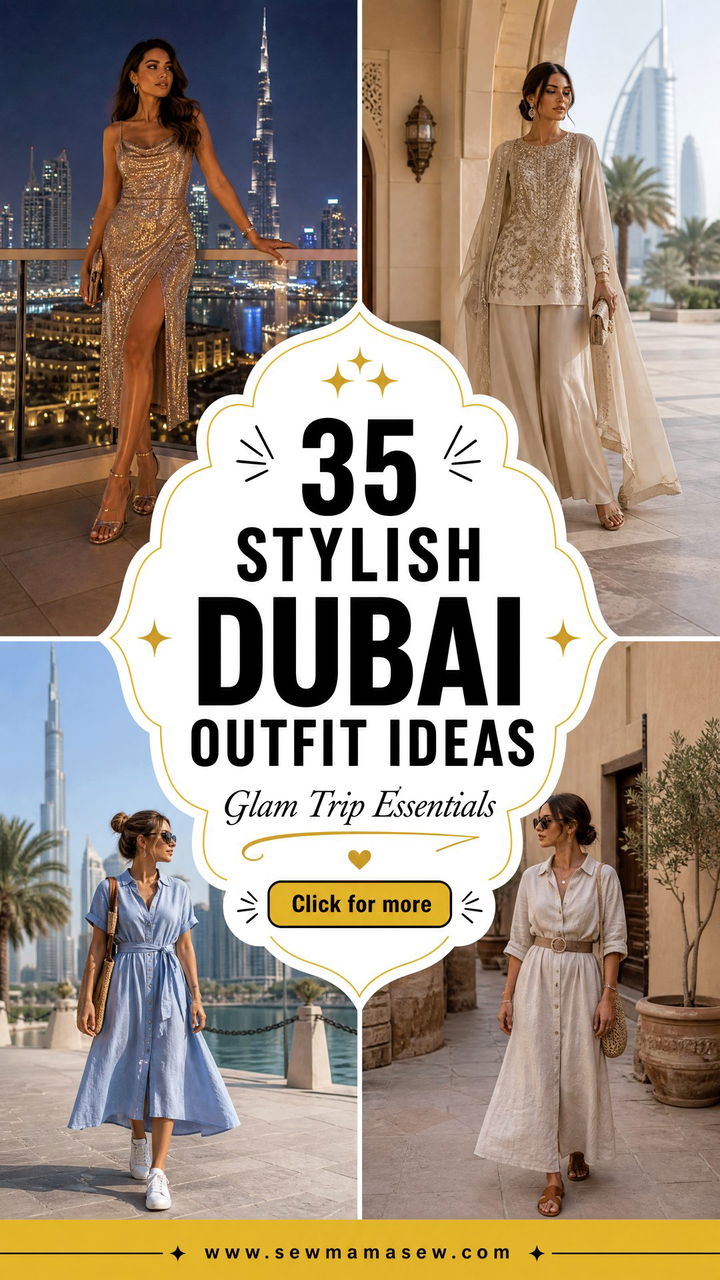 35 Stylish Dubai Outfit Ideas for Your Next Trip - 35 Stylish Dubai Outfit Ideas for Your Next Trip