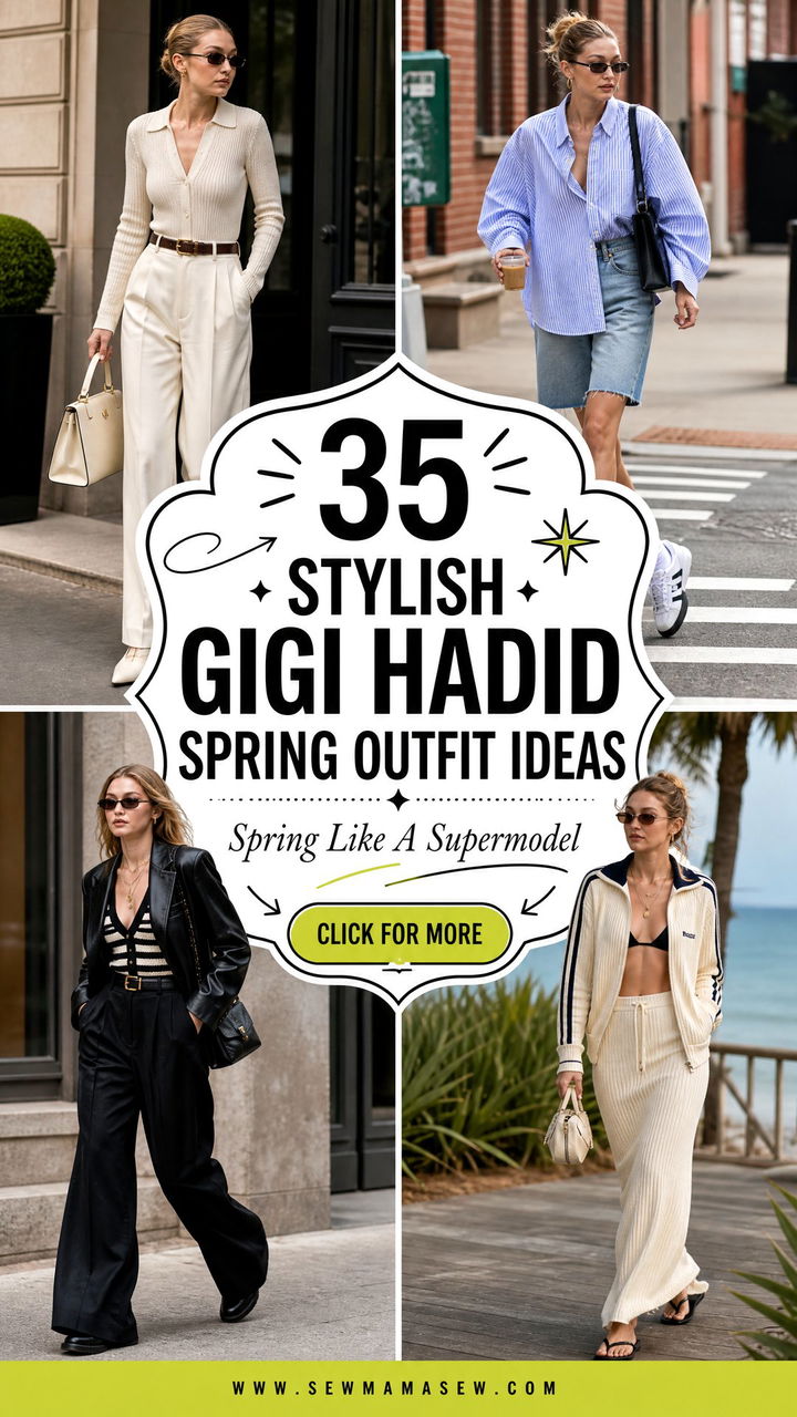 35 Stylish Gigi Hadid Spring Outfit Ideas to Copy Now - 35 Stylish Gigi Hadid Spring Outfit Ideas to Copy Now