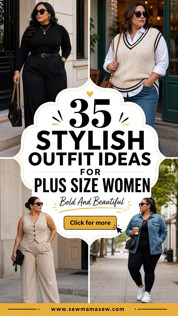 35 Stylish Outfit Ideas for Plus Size Women to Try - 35 Stylish Outfit Ideas for Plus Size Women to Try