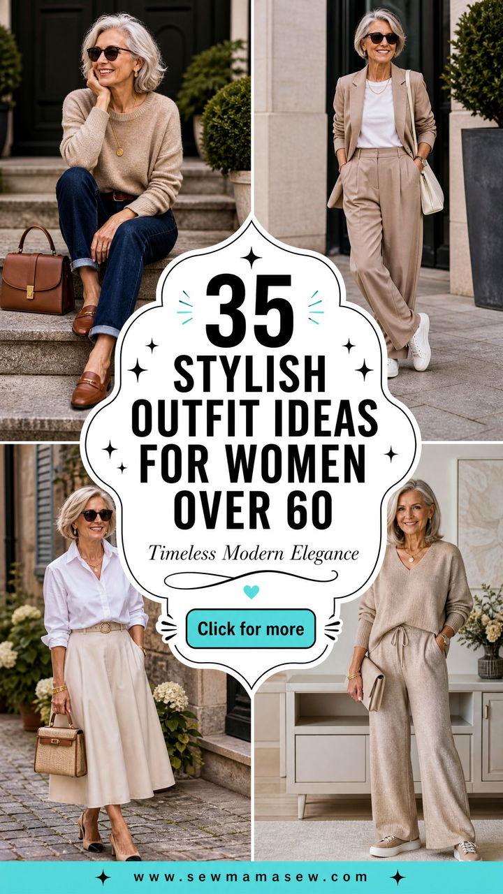 35 Stylish Outfit Ideas for Women Over 60 in 2026 - 35 Stylish Outfit Ideas for Women Over 60 in 2026