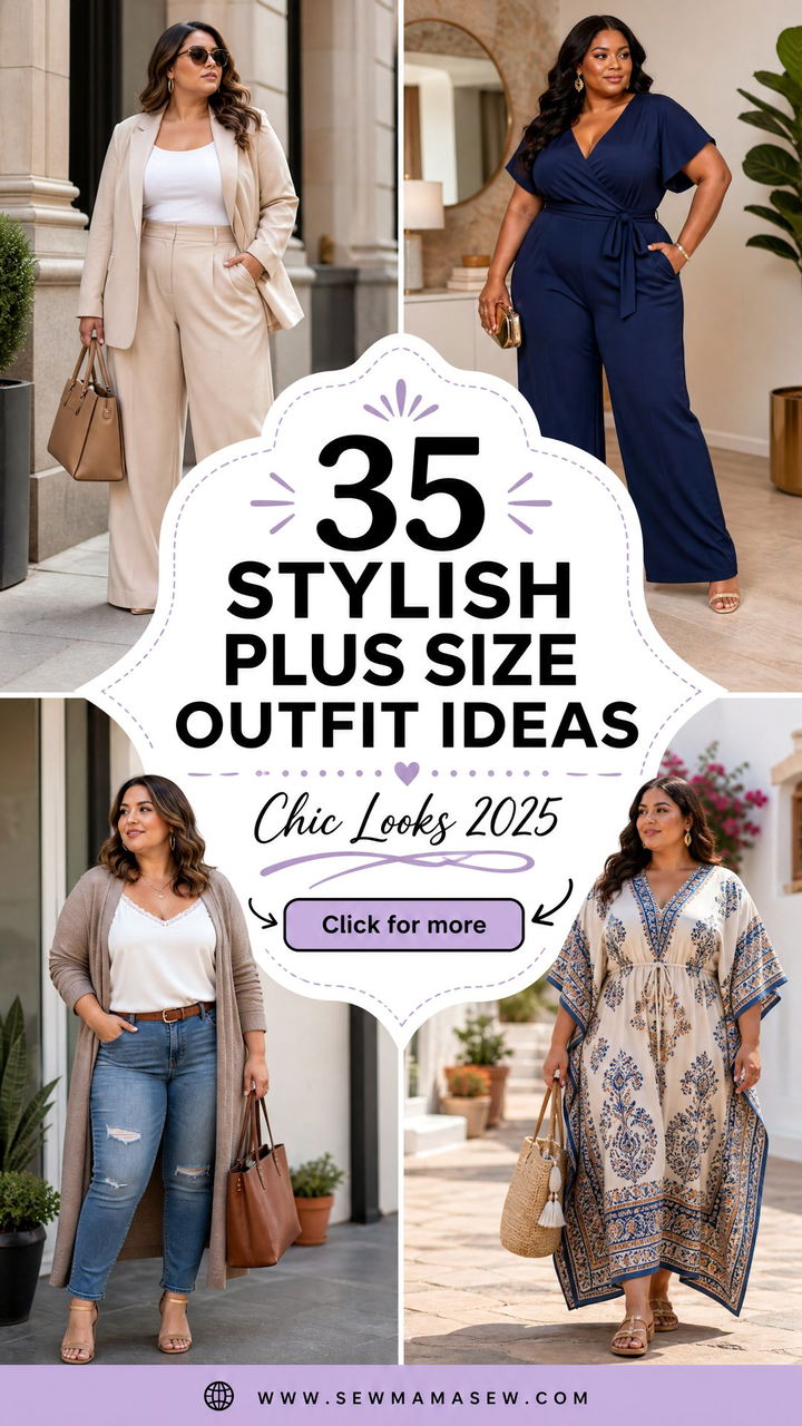 35 Stylish Plus Size Outfit Ideas for Women in 2025 - 35 Stylish Plus Size Outfit Ideas for Women in 2025