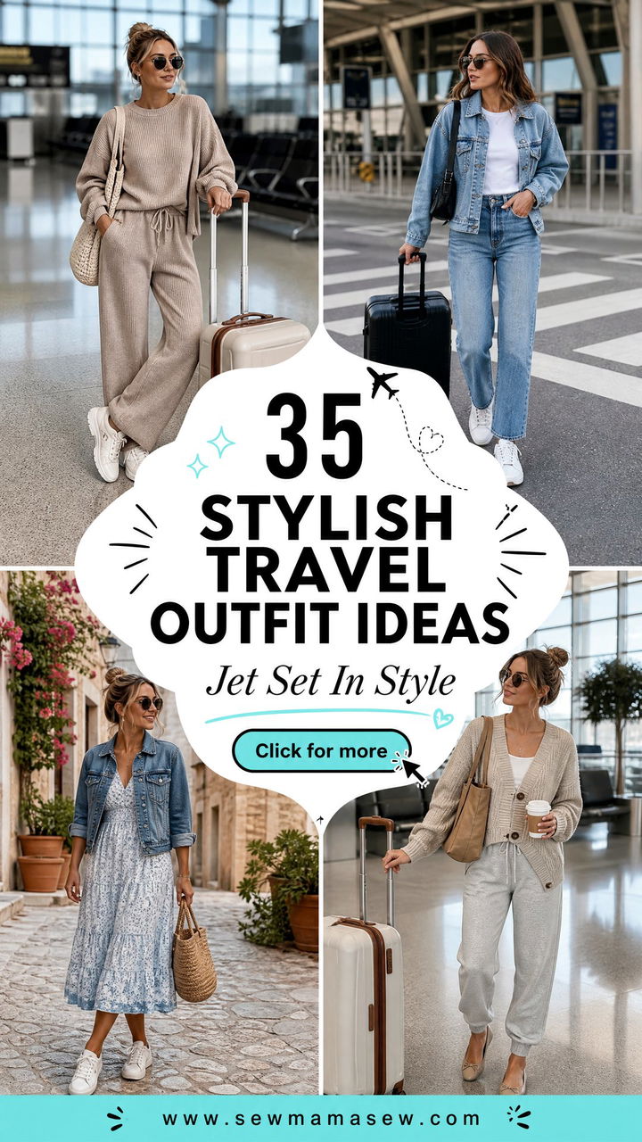 35 Stylish Travel Outfit Ideas for Women in 2025 - 35 Stylish Travel Outfit Ideas for Women in 2025