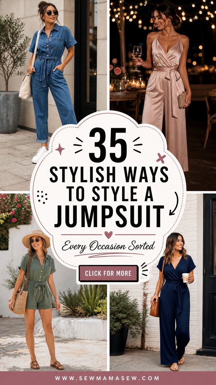 35 Stylish Ways How to Style a Jumpsuit for Any Occasion - 35 Stylish Ways: How to Style a Jumpsuit for Any Occasion