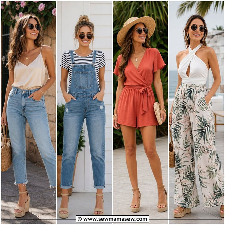 35 Stylish Wedge Sandal Outfit Ideas to Try Now