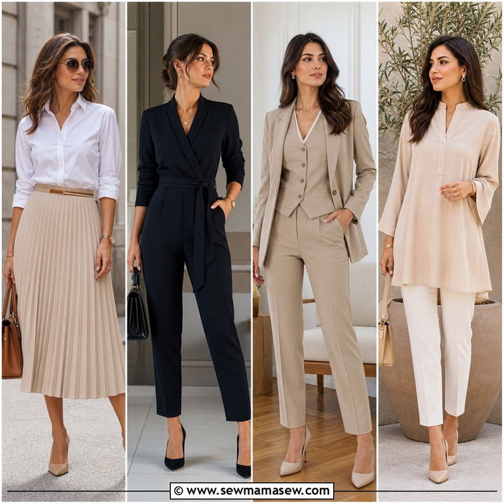 35 Stylish Work Outfits for Women Over 40 to Try Now