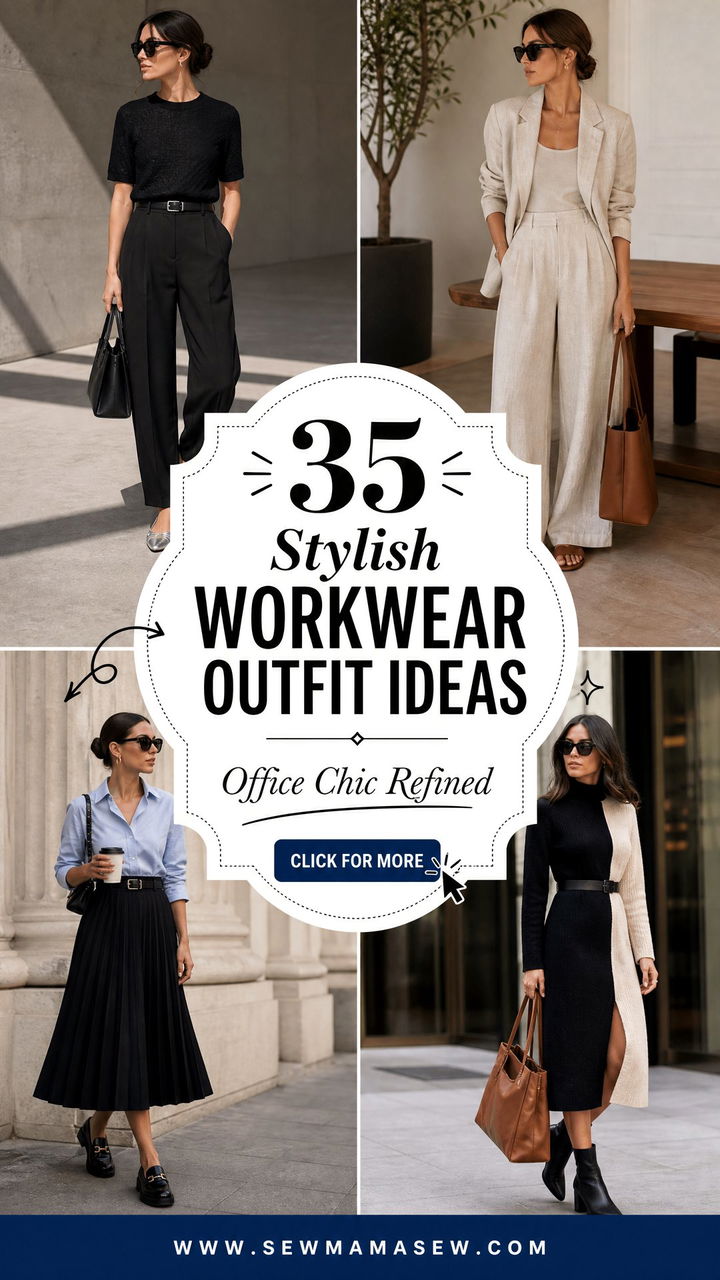 35 Stylish Workwear Outfit Ideas for Women in 2026 - 35 Stylish Workwear Outfit Ideas for Women in 2026