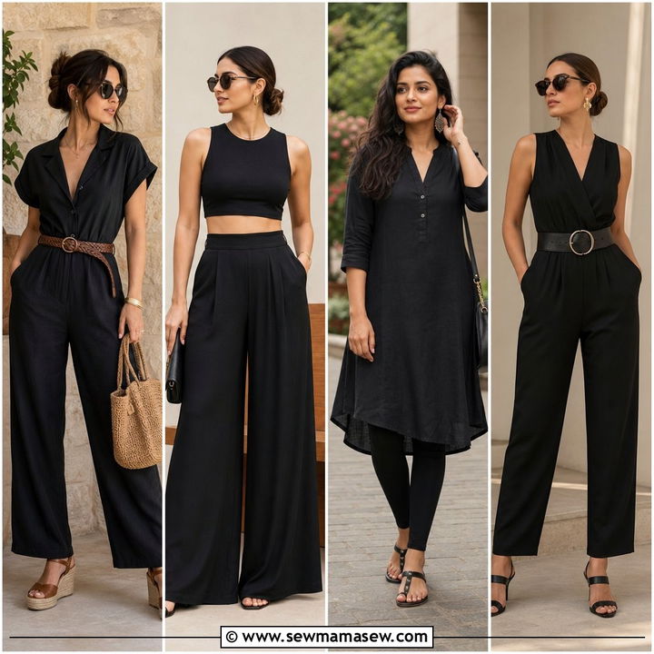 35 Summer All Black Outfit Ideas for Sleek, Chic Style