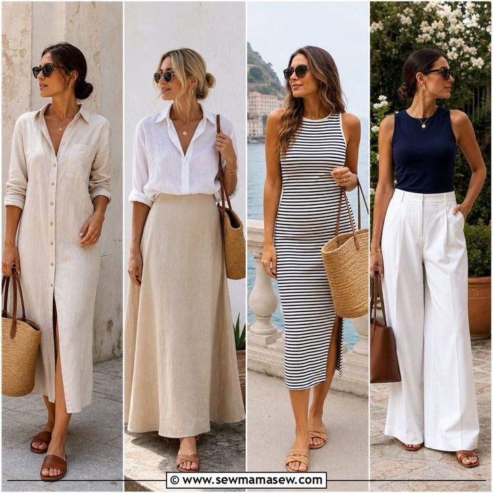 35 Summer Capsule Wardrobe Outfit Ideas for 2025
