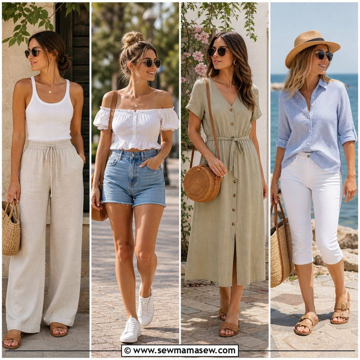 35 Summer Casual Chic Outfit Ideas to Copy Now