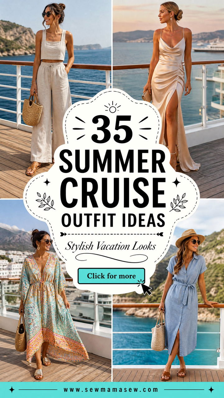 35 Summer Cruise Outfit Ideas Stylish Vacation Looks - 35 Summer Cruise Outfit Ideas: Stylish Vacation Looks