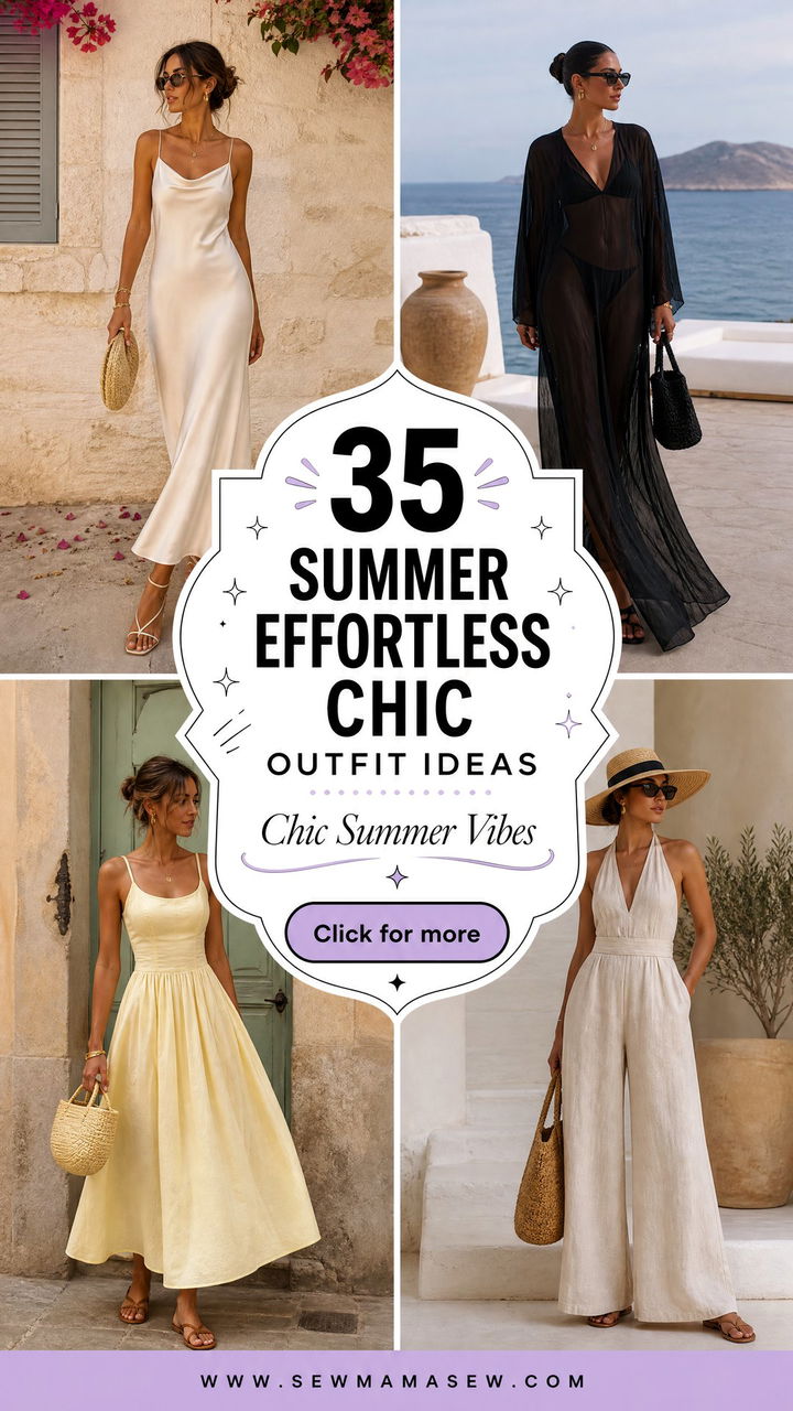 35 Summer Effortless Chic Outfit Ideas to Try Now - 35 Summer Effortless Chic Outfit Ideas to Try Now
