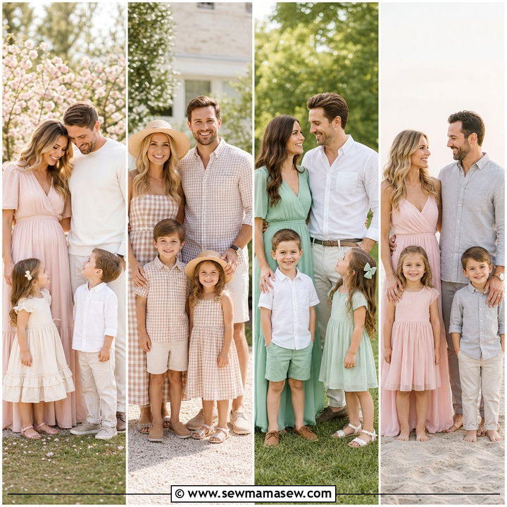 35 Summer Family Photo Outfit Ideas for Picture Day
